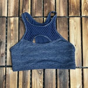 Lorna Jane Racerback Mesh Details Sports Bra Size Large